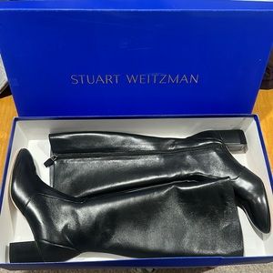 Stuart Weitzman Yuliana 60 Knee-Hi Black - Size 8.5